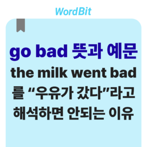 go 뜻