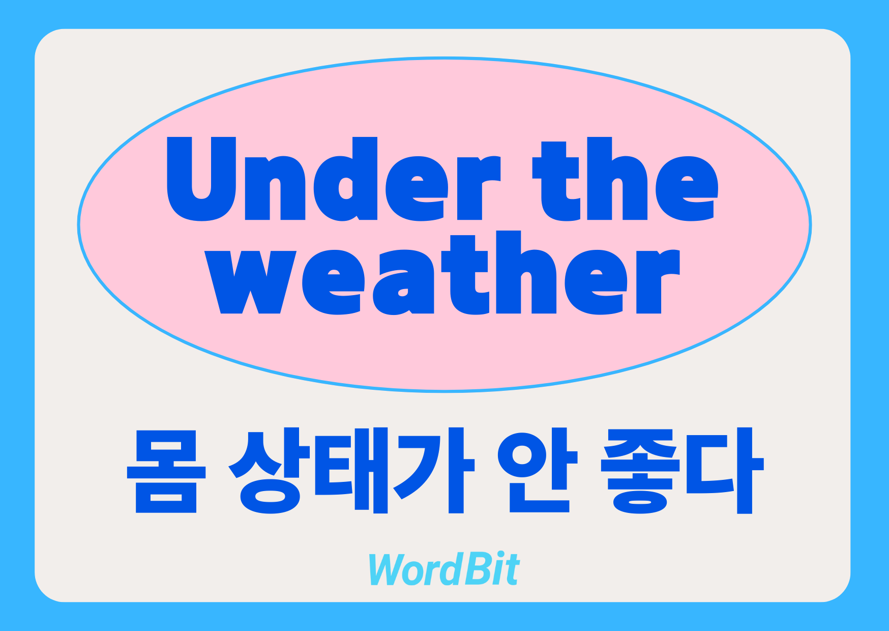 Under the weather