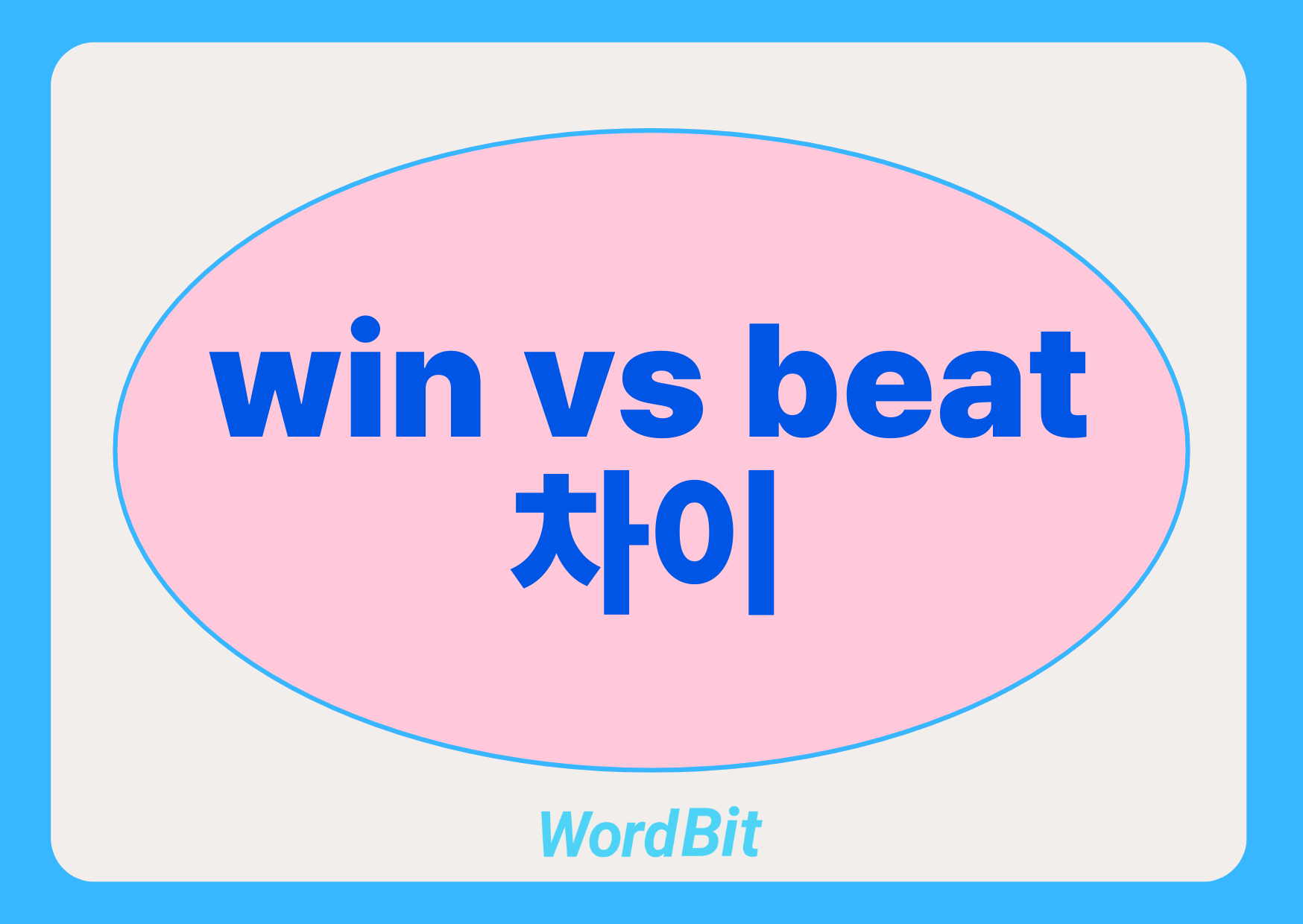 win beat 차이